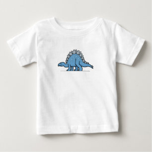 Camiseta Para Bebê CuteForKids - Stegosaurus