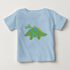 Camiseta Para Bebê Cutie Dinosaur Baby T-Shirt