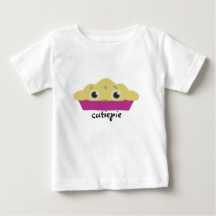 Camiseta Para Bebê Cutiepie - Design para pequenos