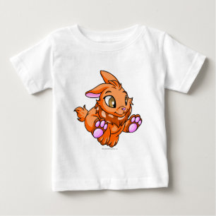 Camiseta Para Bebê Cybunny Orange