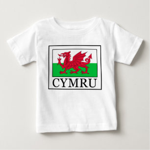 Camiseta Para Bebê Cymru