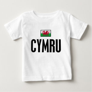 Camiseta Para Bebê Cymru