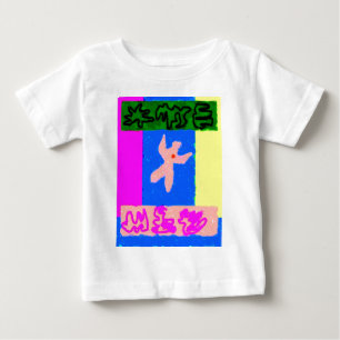 Camiseta Para Bebê ~ da arte moderna do ~ da alma