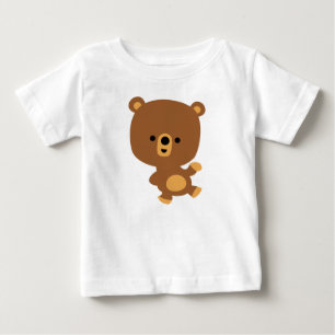 Camiseta Para Bebê Da "t-shirt bonito do bebê do urso boa impressão