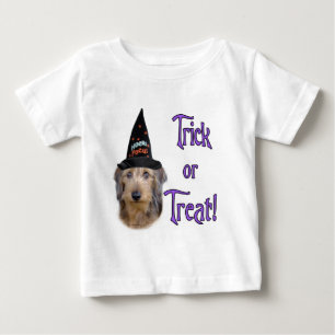 Camiseta Para Bebê Dachshund (fio)
