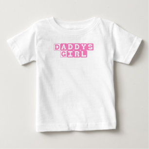 Camiseta Para Bebê Daddys Girl