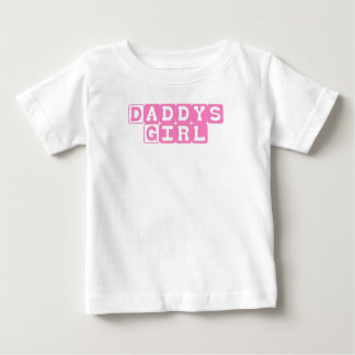 Camiseta Para Bebê Daddys Girl