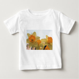 Camiseta Para Bebê Daffodills