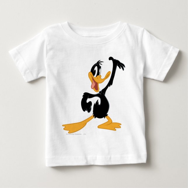 Camiseta Para Bebê DAFFY DUCK™ clássico (Frente)