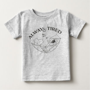 Camiseta Para Bebê DAFFY DUCK™ Sempre Cansado