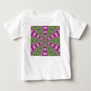 Camiseta Para Bebê Dahlia Kaliediscope