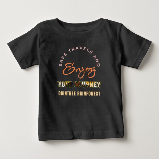 Camiseta Para Bebê Daintree RainForest (Frente)