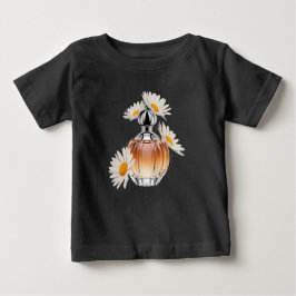 Camiseta Para Bebê Daisy Perfume Bottle