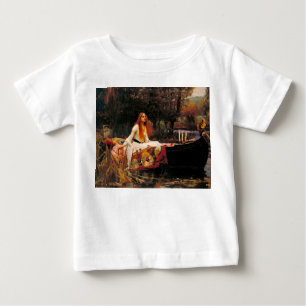 Camiseta Para Bebê Dama de Shalott de Waterhouse