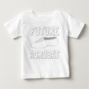Camiseta Para Bebê Dançarino do Calçado Dançarino do FUTURO ACROBAT