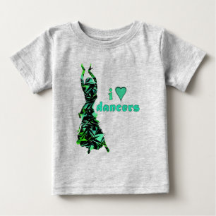 Camiseta Para Bebê Dançarino *Jinx*