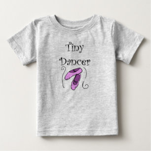 Camiseta Para Bebê Dançarino minúsculo