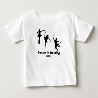 Camiseta Para Bebê "Dançarino nas calças de treino"