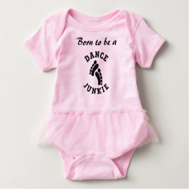 Camiseta Para Bebê Dance Junkie Baby T-Shirt