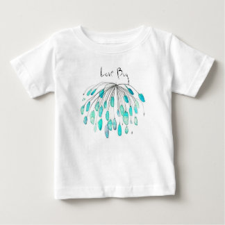 Camiseta Para Bebê Dandelion Love Inseto Shirt