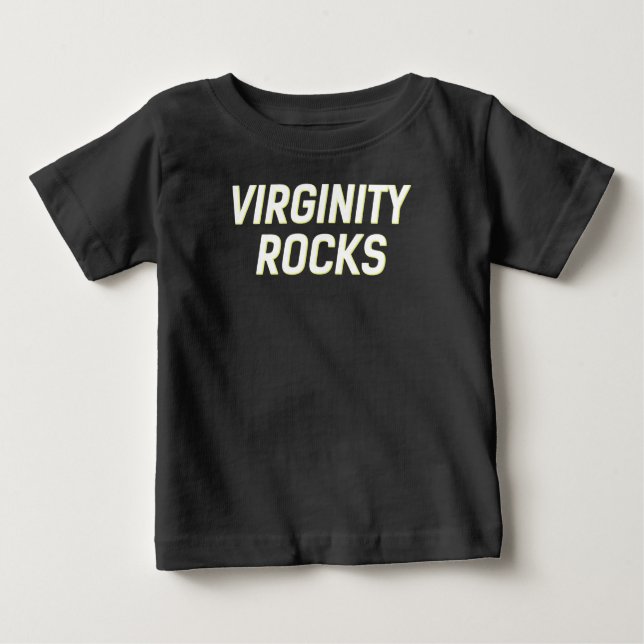 Camiseta Para Bebê Danny Duncan Merch Virginity Rocks Virginity Rocks (Frente)