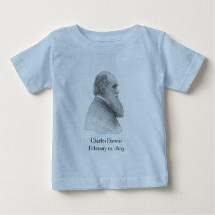 Camiseta Para Bebê Darwin
