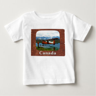 Camiseta Para Bebê De Havilland Beaver Floatplane