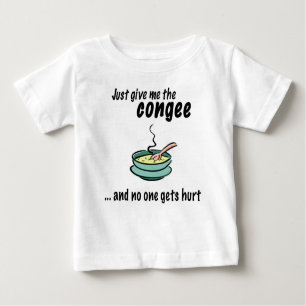 Camiseta Para Bebê dê-me o congee