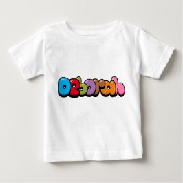 Camiseta Para Bebê Deborah