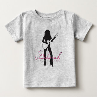 Camiseta Para Bebê Deborah Magone Banda