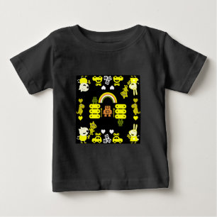Camiseta Para Bebê Decoração de Casa para Bebês