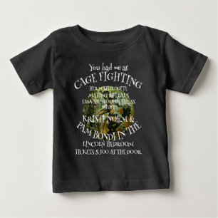 Camiseta Para Bebê Dedo de frango Trump Jesus Republicano Urina Parti