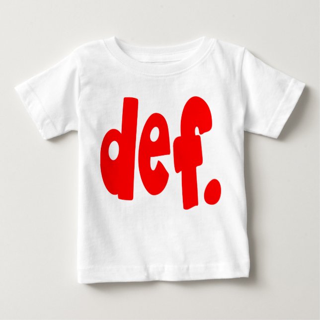 Camiseta Para Bebê def. (Frente)