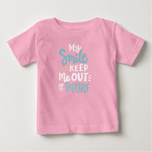Camiseta Para Bebê Deixa-me sem problemas