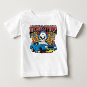 Camiseta Para Bebê Demolição Derby