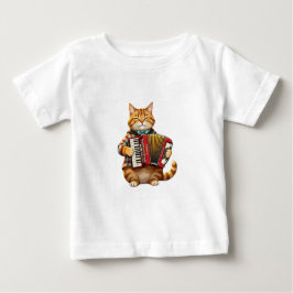 Camiseta Para Bebê Der Akkordeon-Meister