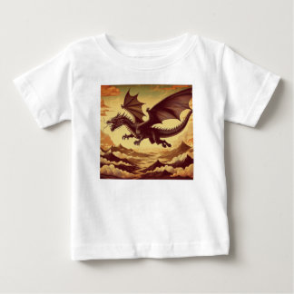 Camiseta Para Bebê Deriva do Dragão