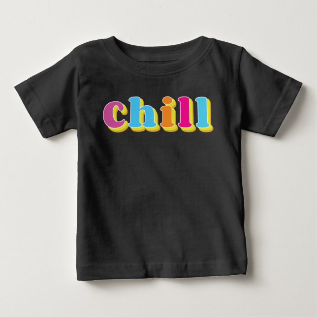 Camiseta Para Bebê Descontraído (Frente)