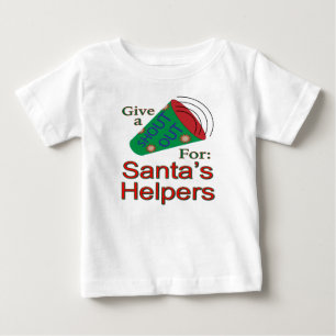 Camiseta Para Bebê Descubra os Papais noeis
