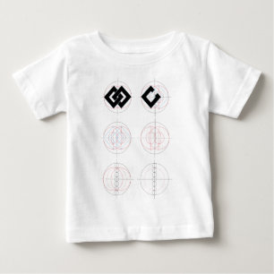 Camiseta Para Bebê Desenho de prego diferente