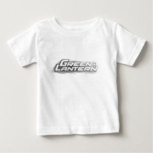Camiseta Para Bebê Desenho verde da lanterna