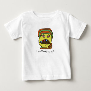 Camiseta Para Bebê Desenhos animados com fome dos ESQUISITOS