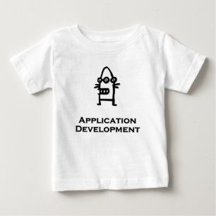 Camiseta Para Bebê Desenvolvimento de aplicativos de três olhos