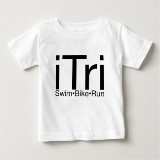Camiseta Para Bebê Desgaste do Triathlon