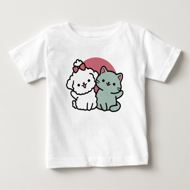 Camiseta Para Bebê Design (Frente)