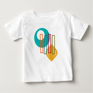 Camiseta Para Bebê Design abstrato do MCM