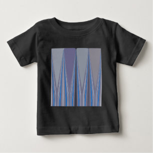 Camiseta Para Bebê Design Azul legal