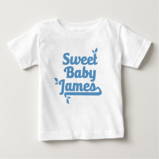 Camiseta Para Bebê Design bonito de James do bebê