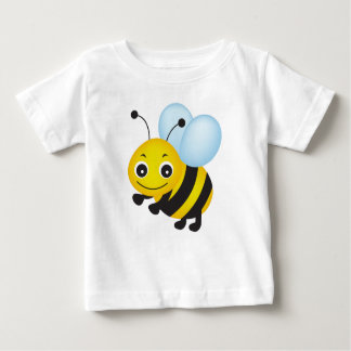Camiseta Para Bebê Design de abelha