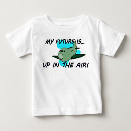 Camiseta Para Bebê design de avião infantil